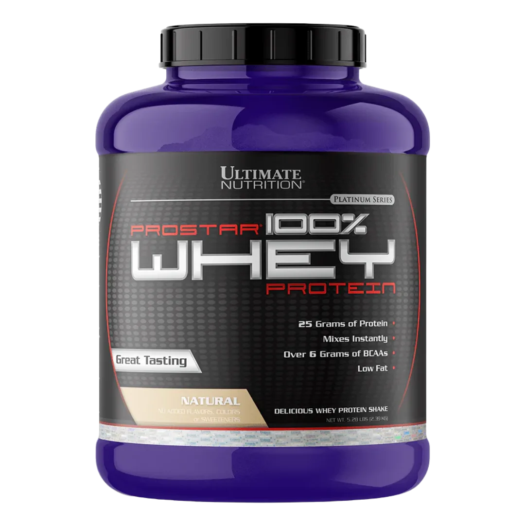 Prostar 100% Whey Protein 5,28 lb – Sin Sabor