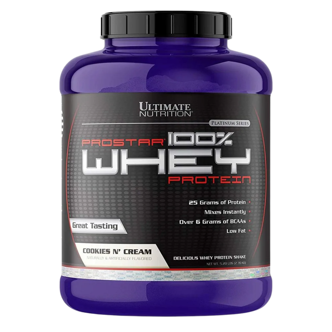 Prostar 100% Whey Protein 5,28 lb – Cookies & Cream