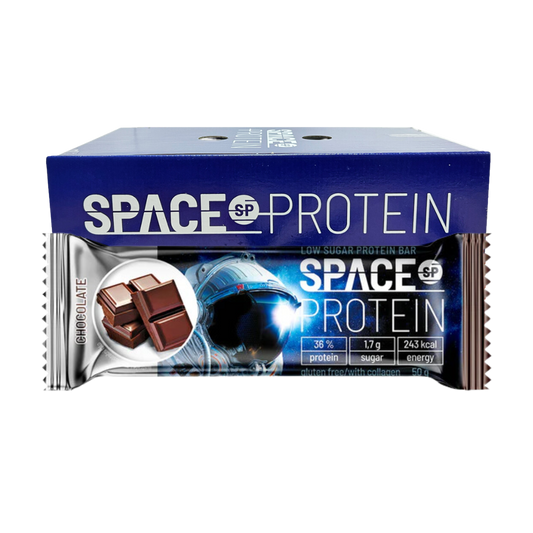 Caja Barra Space Protein 24 Unidades — Variedad De Sabores