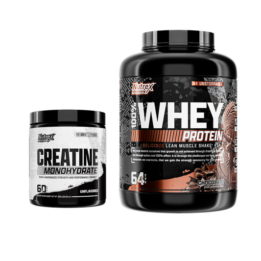 Nutrex Whey 5lb + Creatina Drive 300 Gramos