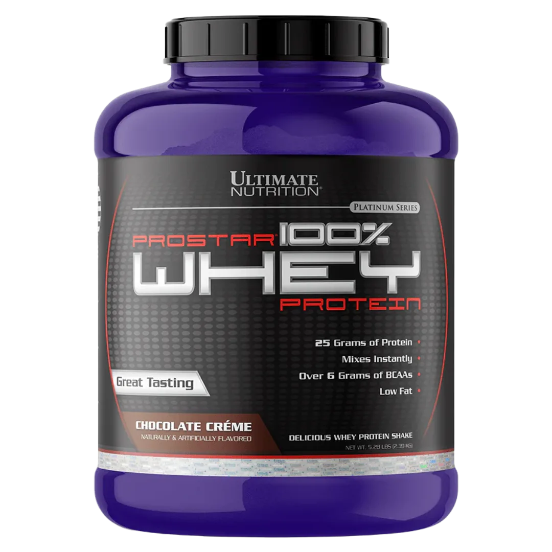 Prostar 100% Whey Protein 5,28 lb – Chocolate Cream