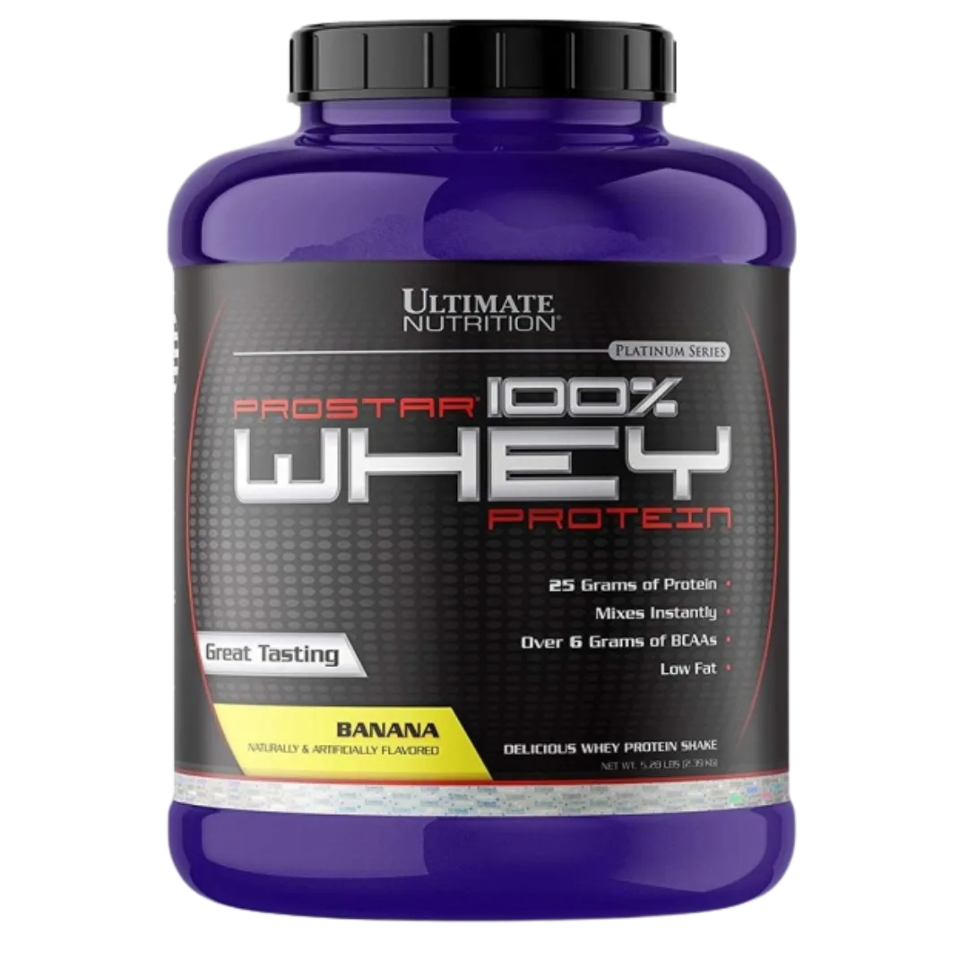 Prostar 100% Whey Protein 5,28 lb – Banana