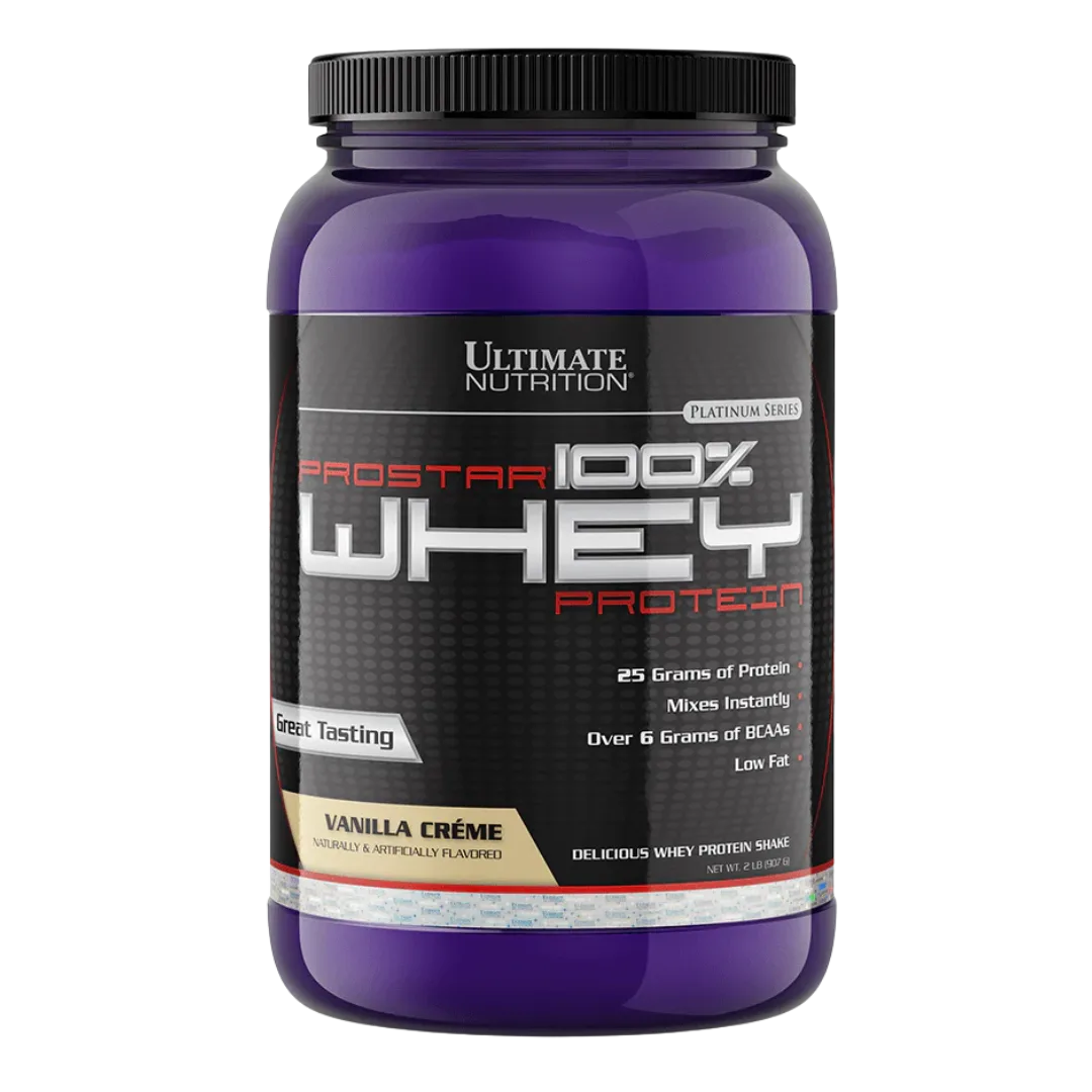 Prostar 100% Whey Protein 2 lb – Vanilla Cream