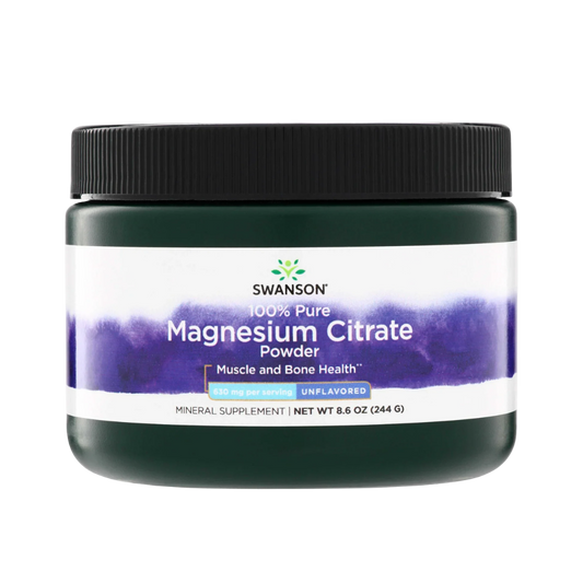 Magnesio Citrato En Polvo 630 mg 58 Servicios