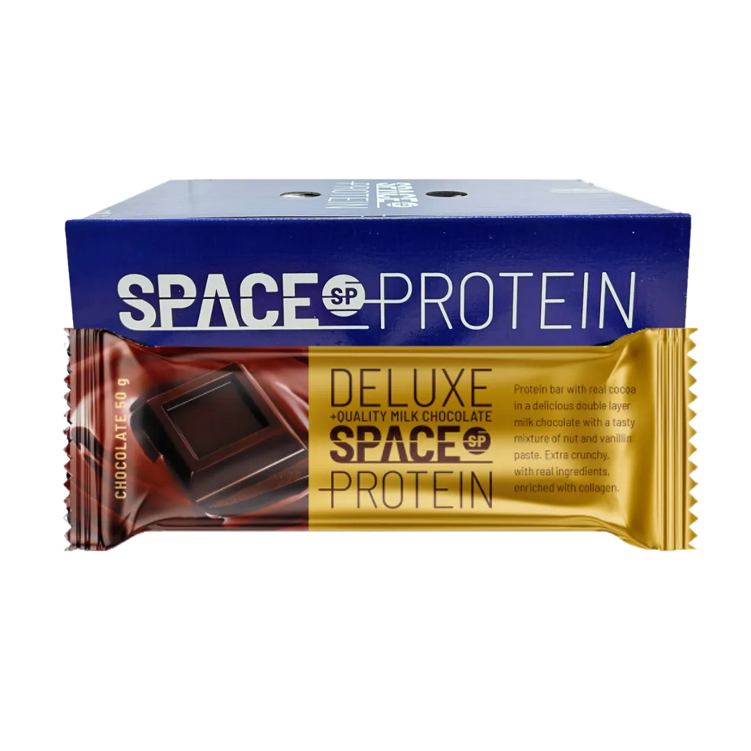Caja Barra Space Protein 24 Unidades – Chocolate Deluxe