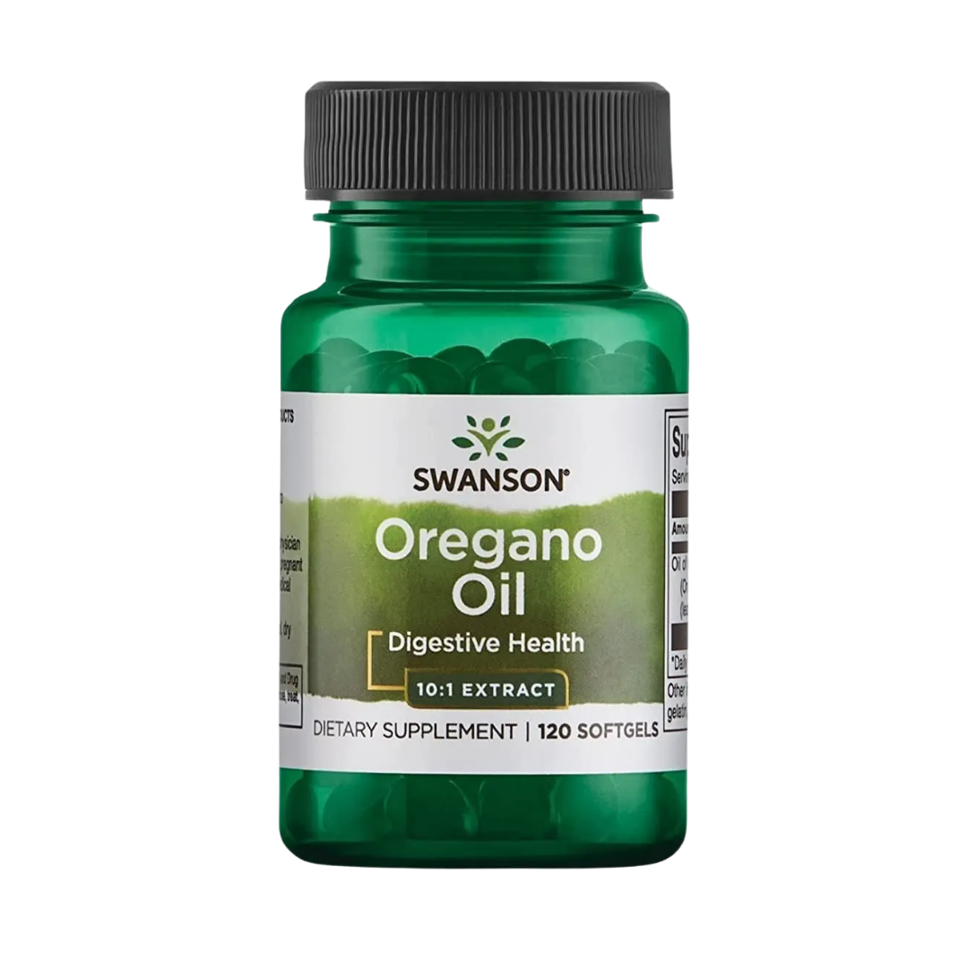 Oregano Oil 10:1 Extract 120 Cápsulas Blandas