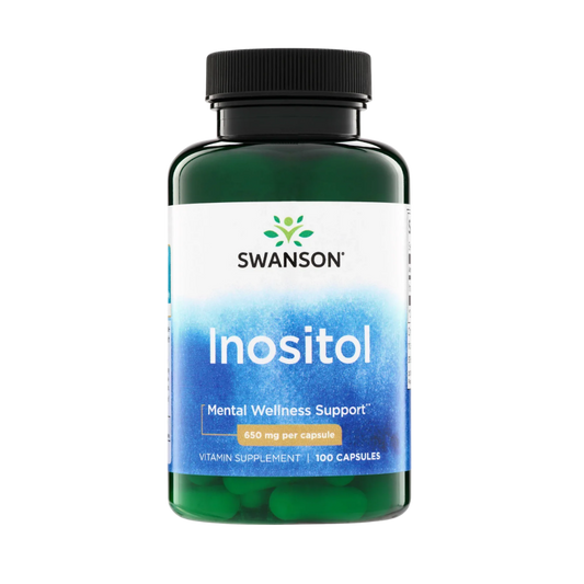 Inositol Swanson 650 mg 100 Cápsulas