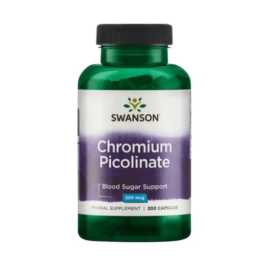 Picolinato De Cromo 200 Cápsulas 200 mcg