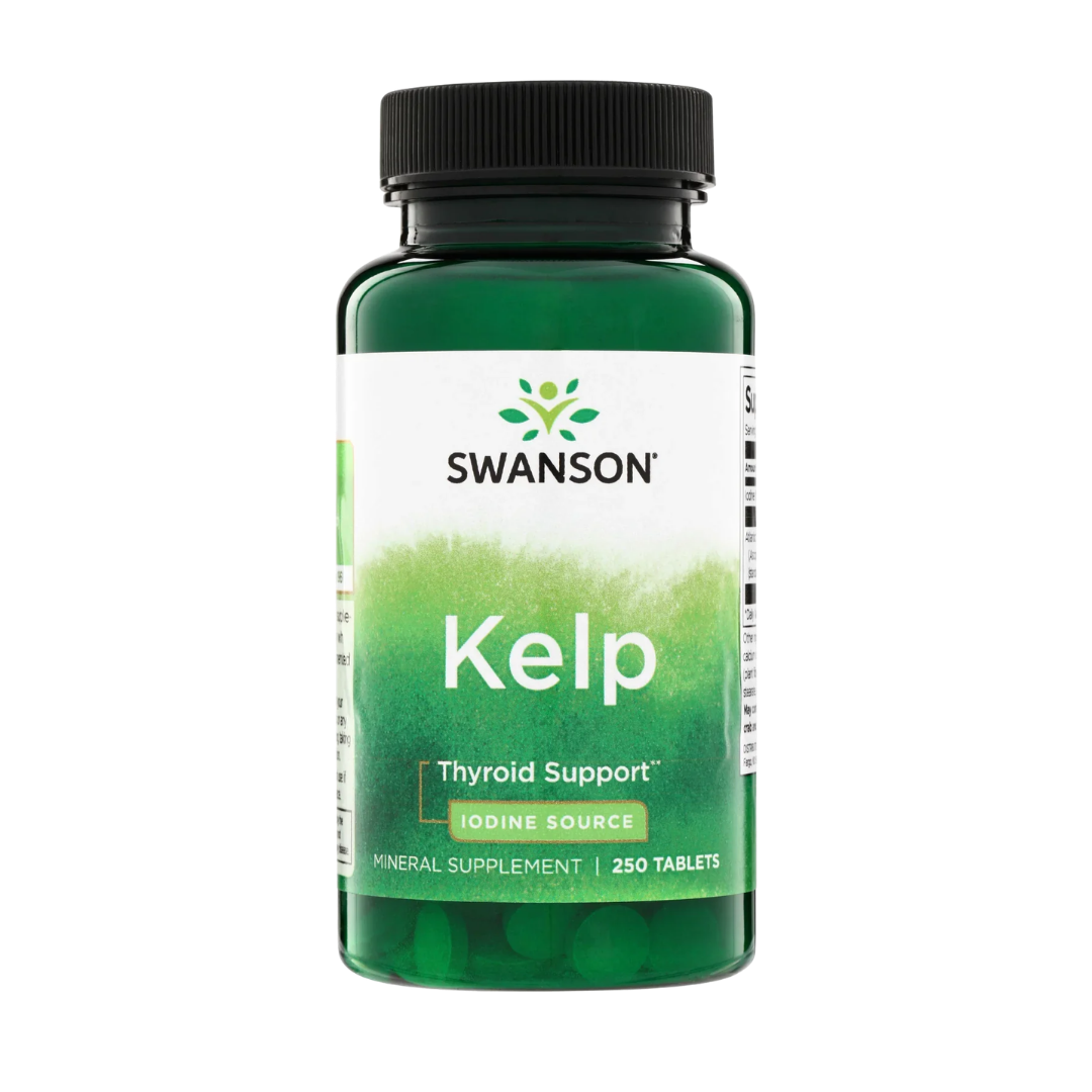 Kelp 250 Tabletas Fuente de Yodo
