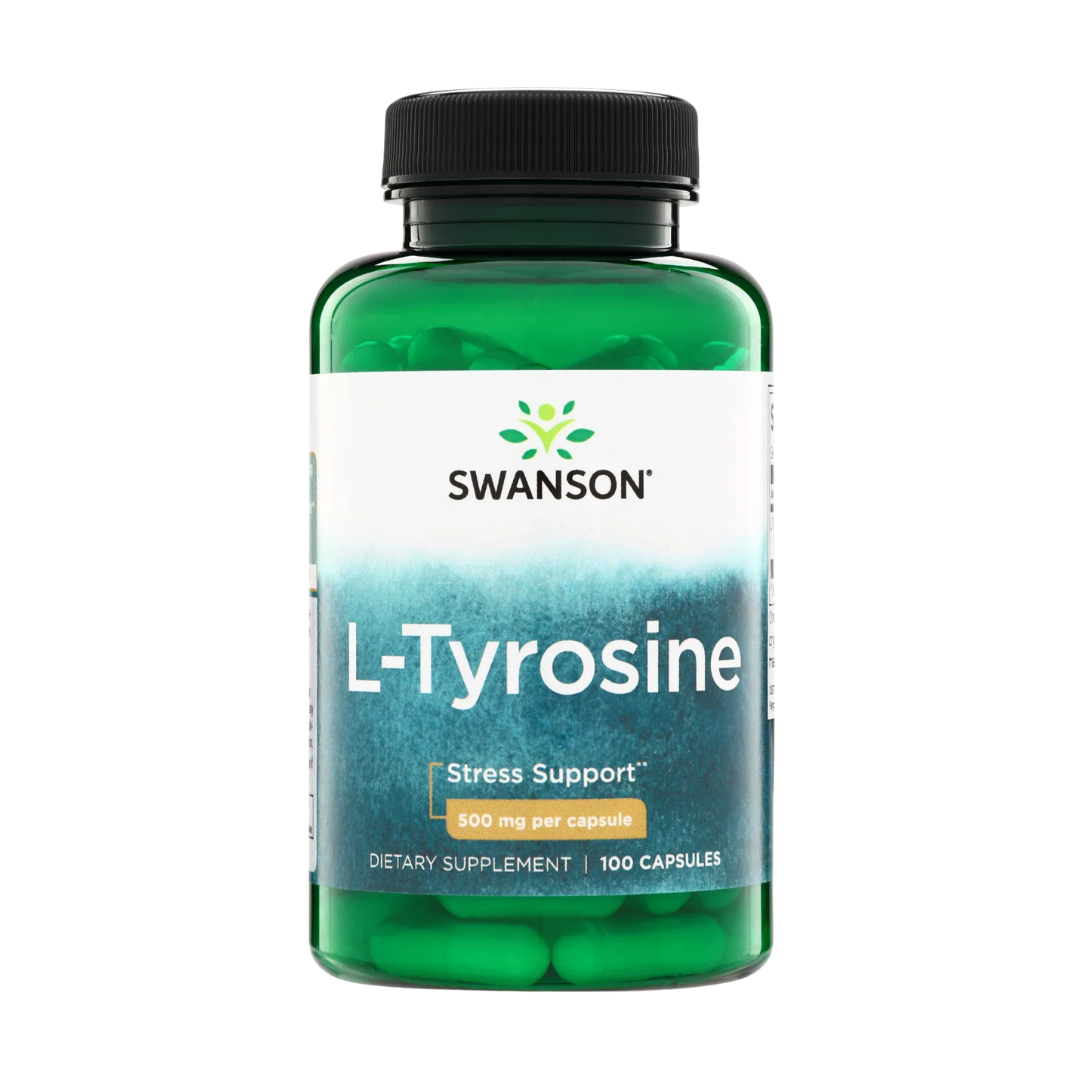 L-tirosina 500 mg 100 Cápsulas