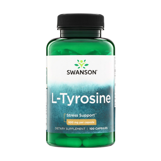 L-tirosina 500 mg 100 Cápsulas