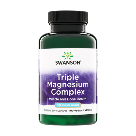 Triple Magnesio 400 mg 100 Cápsulas