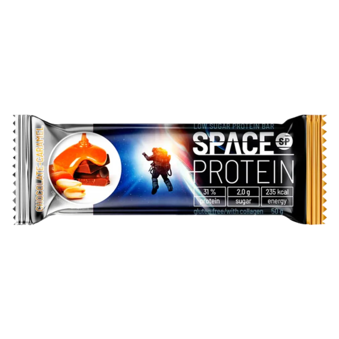 Barra Space Protein – Chocolate caramel