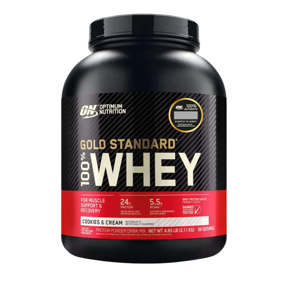 Gold Standard 100% Whey 5 lb – Cookies & Cream