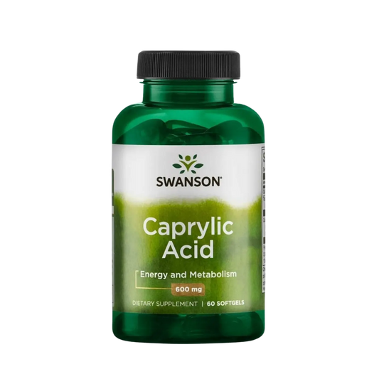 Ácido Caprílico Swanson 600 mg