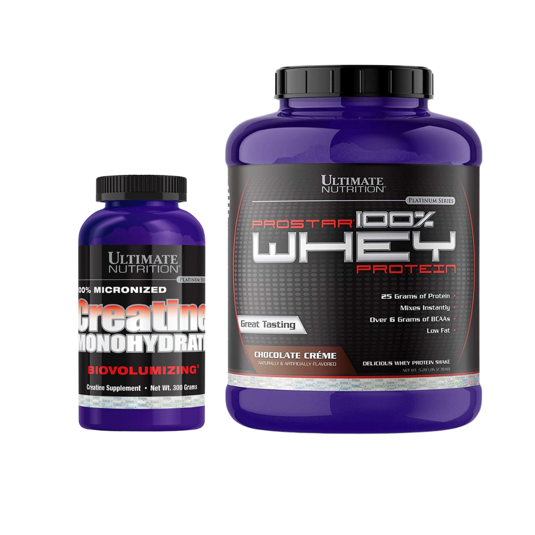 Prostar 5,28 lb + Creatina Ultimate 300 gr