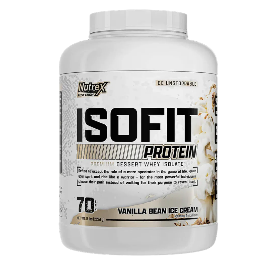 Isofit 5 lb – Vanilla Bean Ice Cream