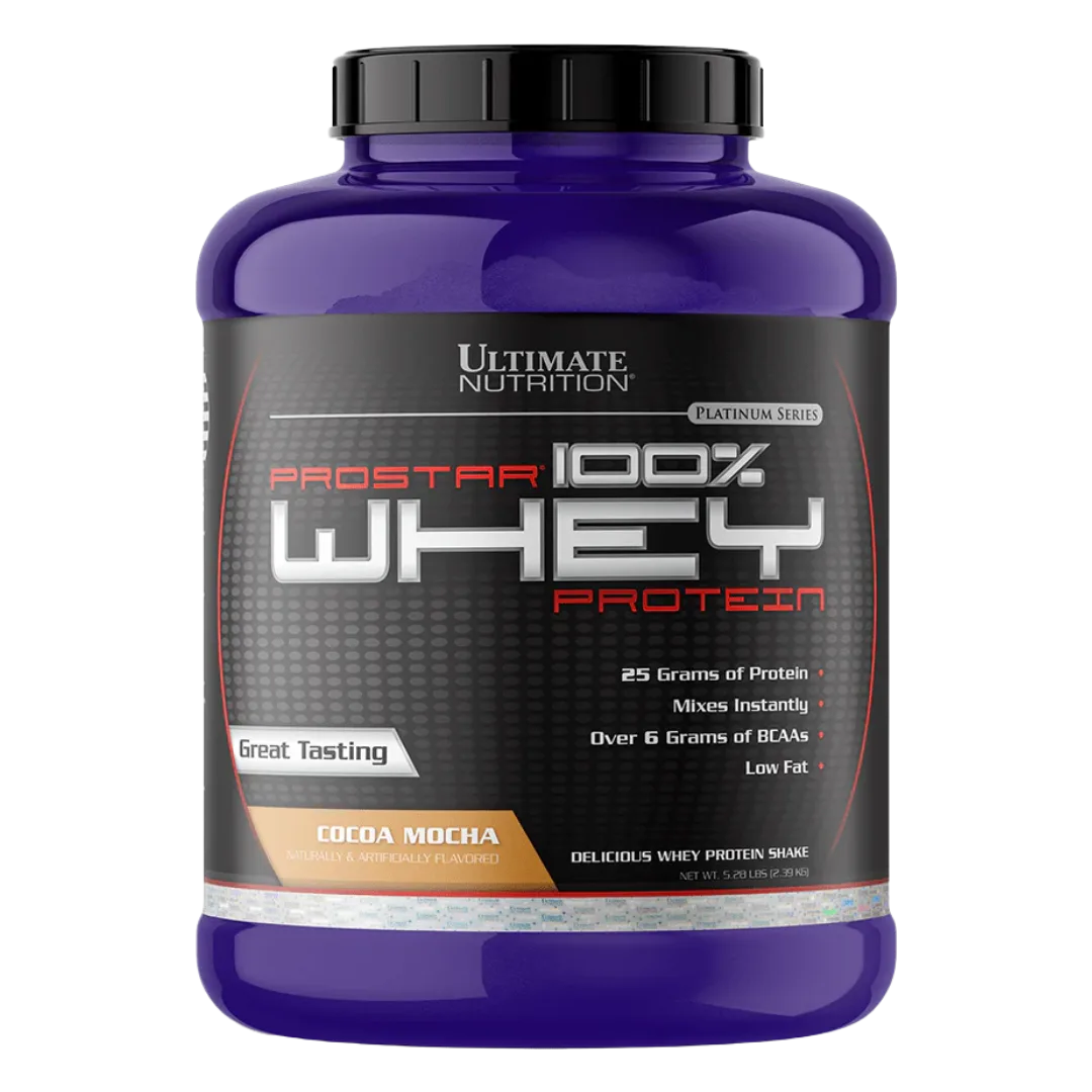 Prostar 100% Whey Protein 5,28 lb – Cocoa Mocha
