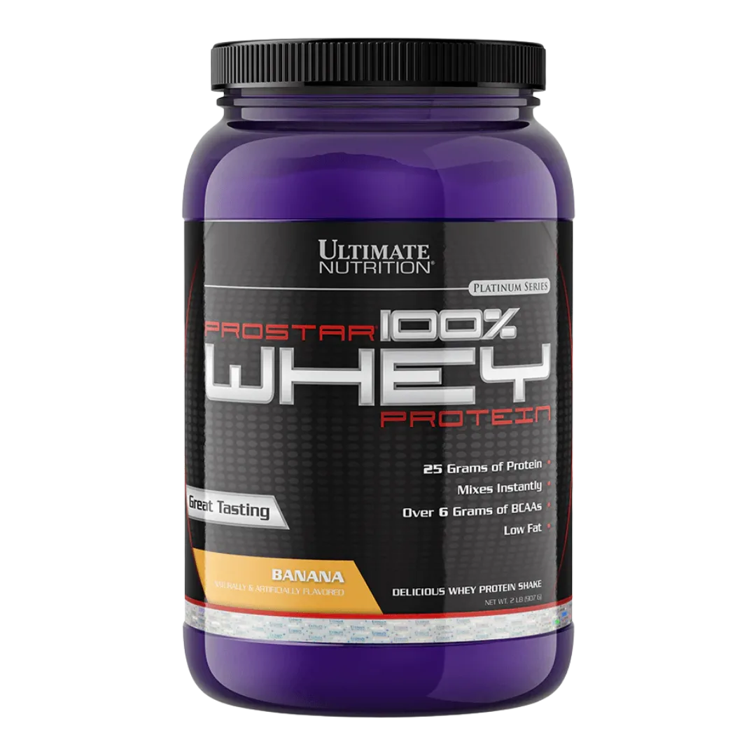 Prostar 100% Whey Protein 2 lb – Banana