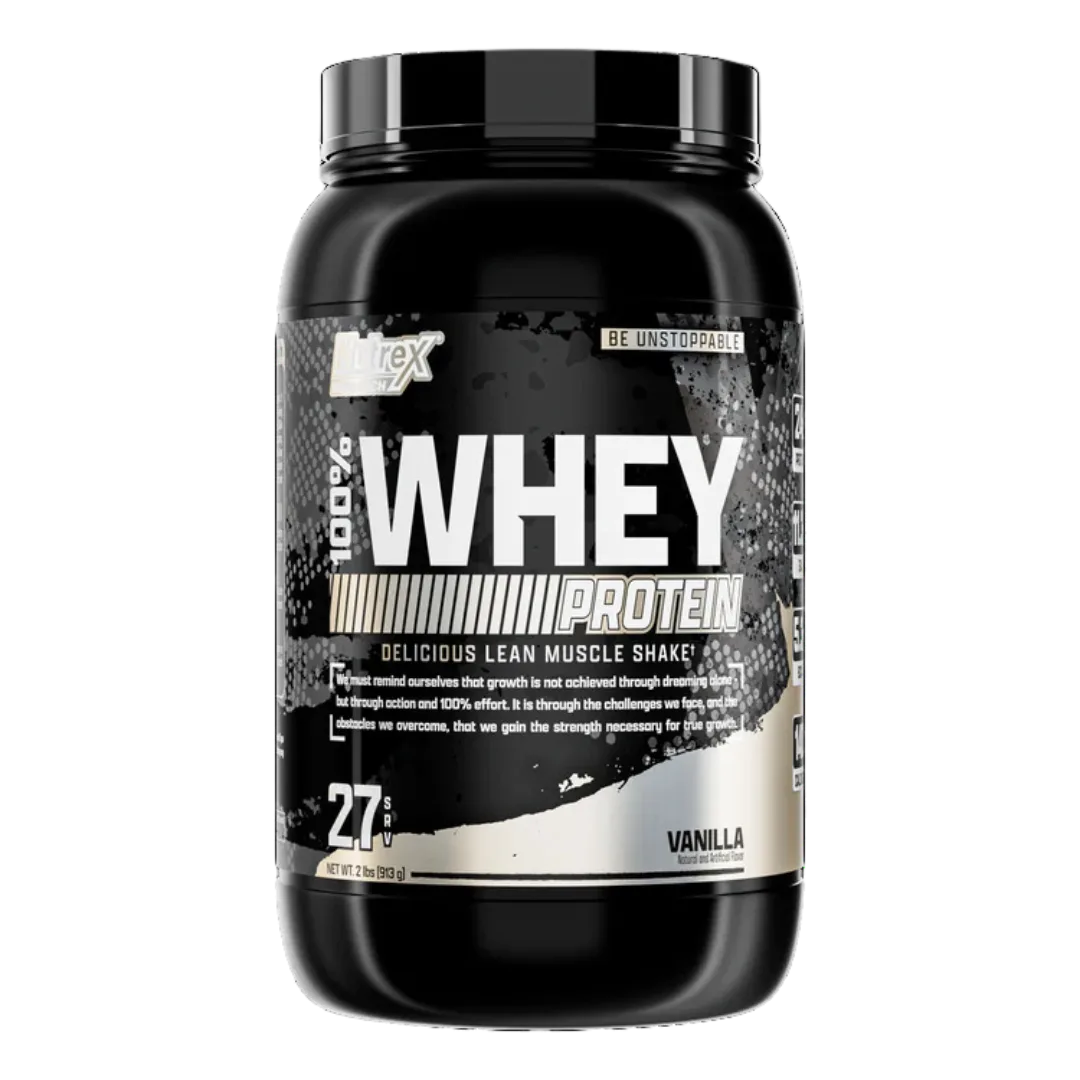 100% Whey Nutrex 2lb – Vanilla