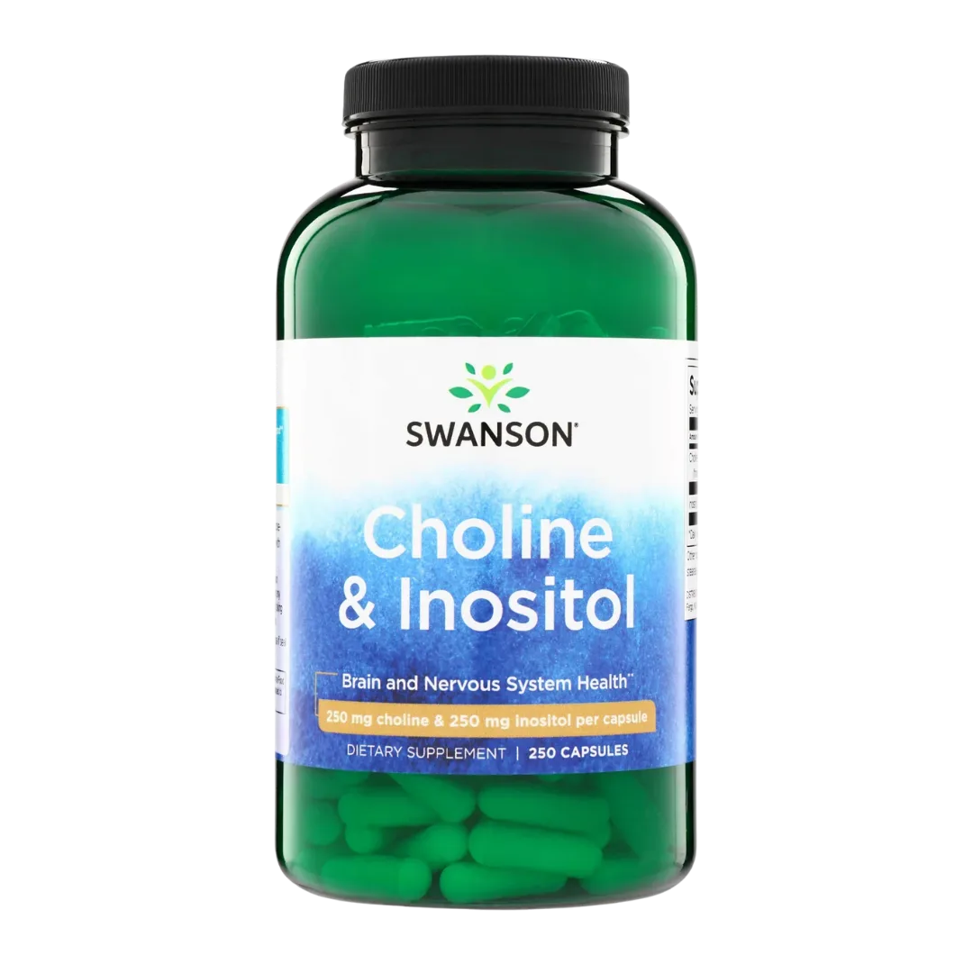 Choline & Inositol 250 mg 250 Cápsulas